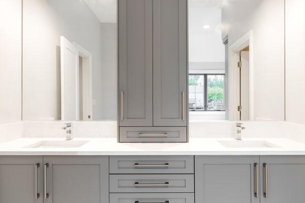 Bathroom Cabinet Refacing in Sachse