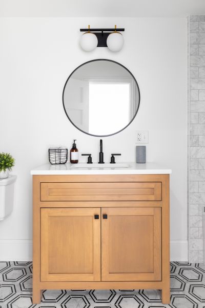 Custom Vanity Installation in Sachse