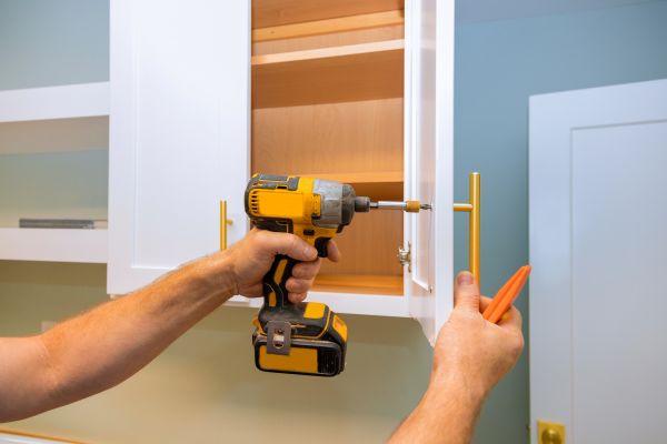 Kitchen Cabinet Door Repair in Sachse